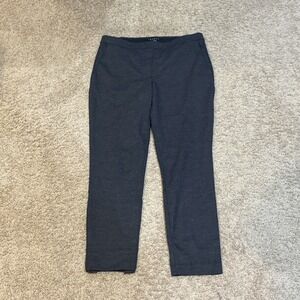 Theory Pants Womens 6 Gray Thanel‎ K Jade Flume Slim Ankle Dress Trousers Work